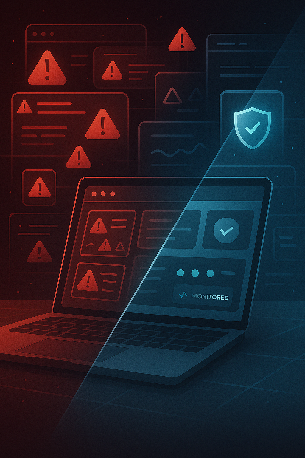 Monitoring & Security Illustration