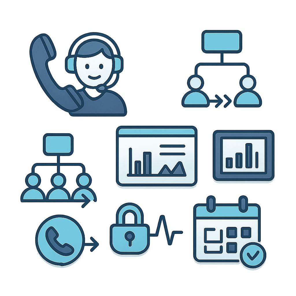 Illustration Telefonie & IVR