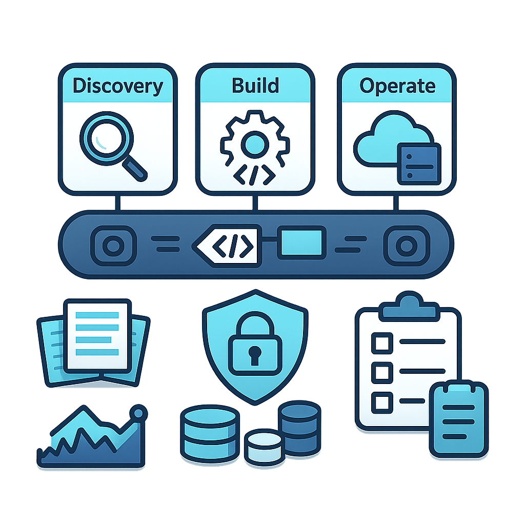 Illustration Softwareentwicklung